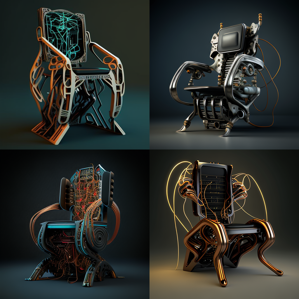chairs, cybernetic