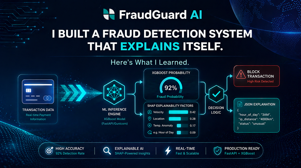 I Built a Fraud Detection System That Explains Itself. Here’s What I Learned.