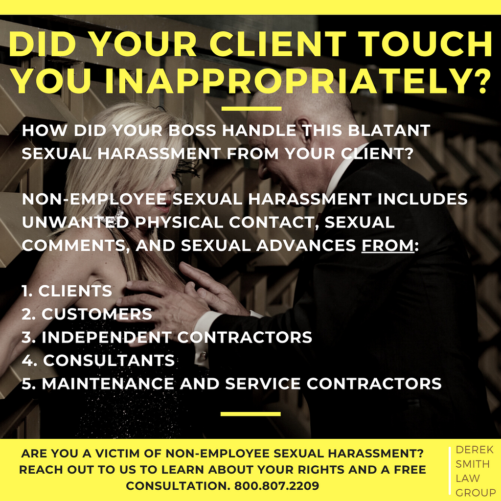 Did Your Client Touch You Inappropriately?