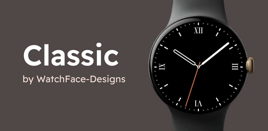 Classic Wear OS Watch Face