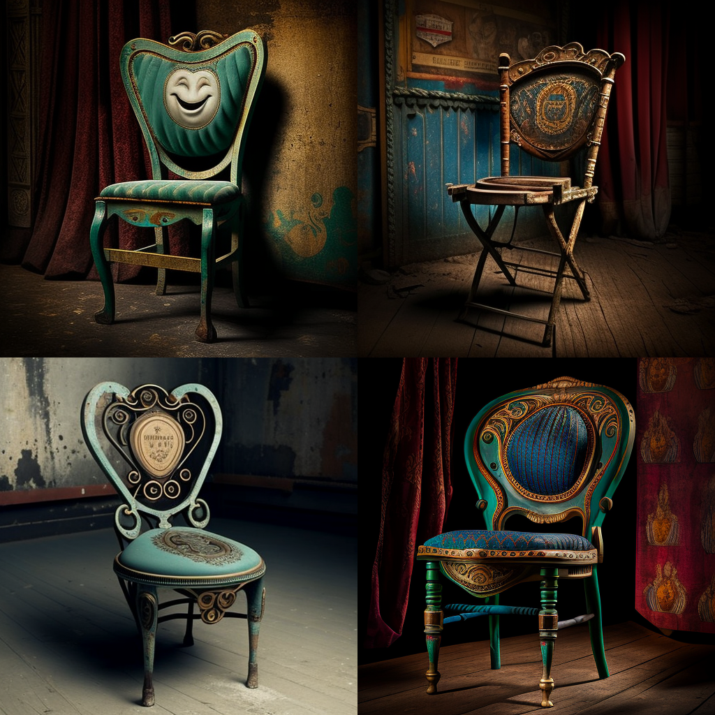 chairs, vaudeville