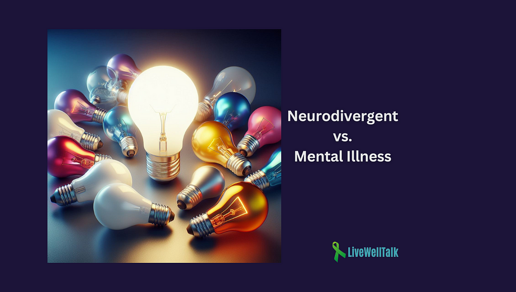 neurodivergent vs mental illness