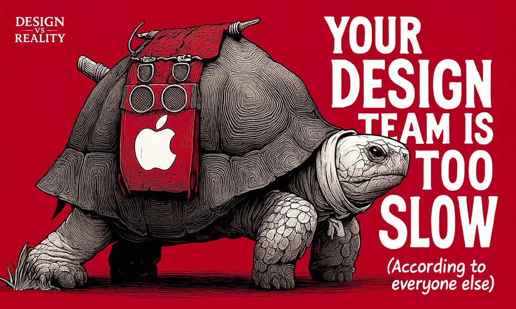 Your design process is too slow