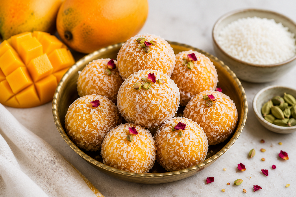 Why Mango-Coconut Ladoo Is the No-Cook Summer Dessert Your Kitchen Needs Right Now