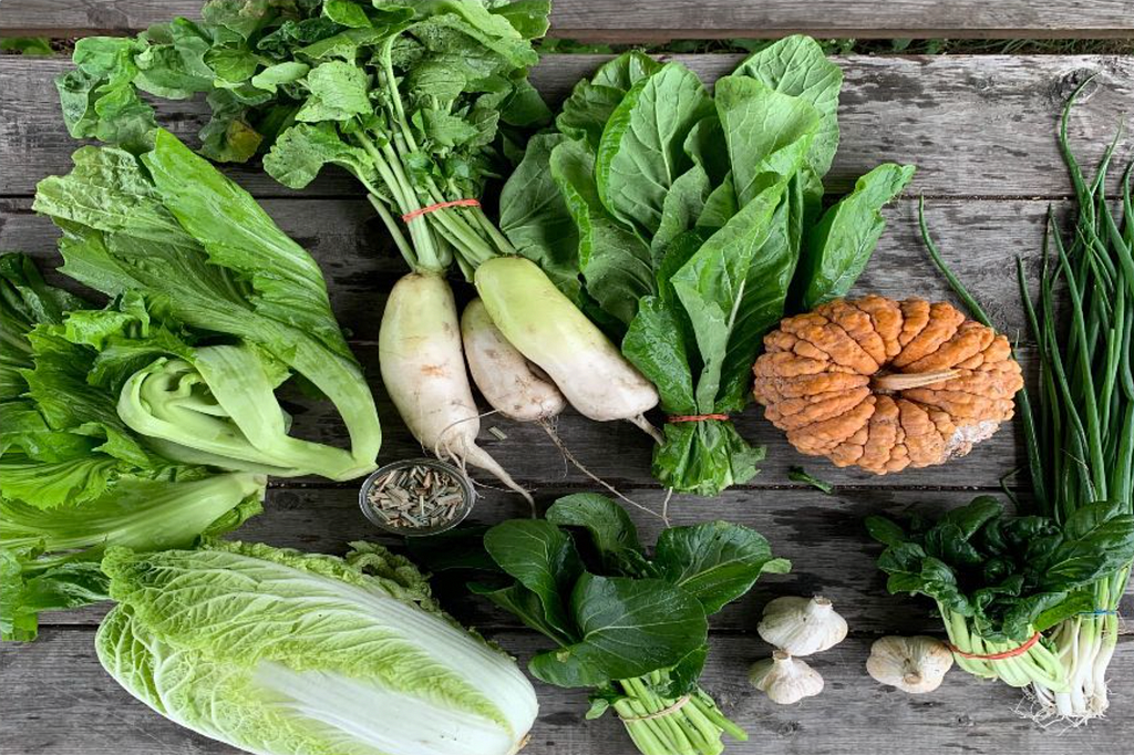 East Asian Vegetable share