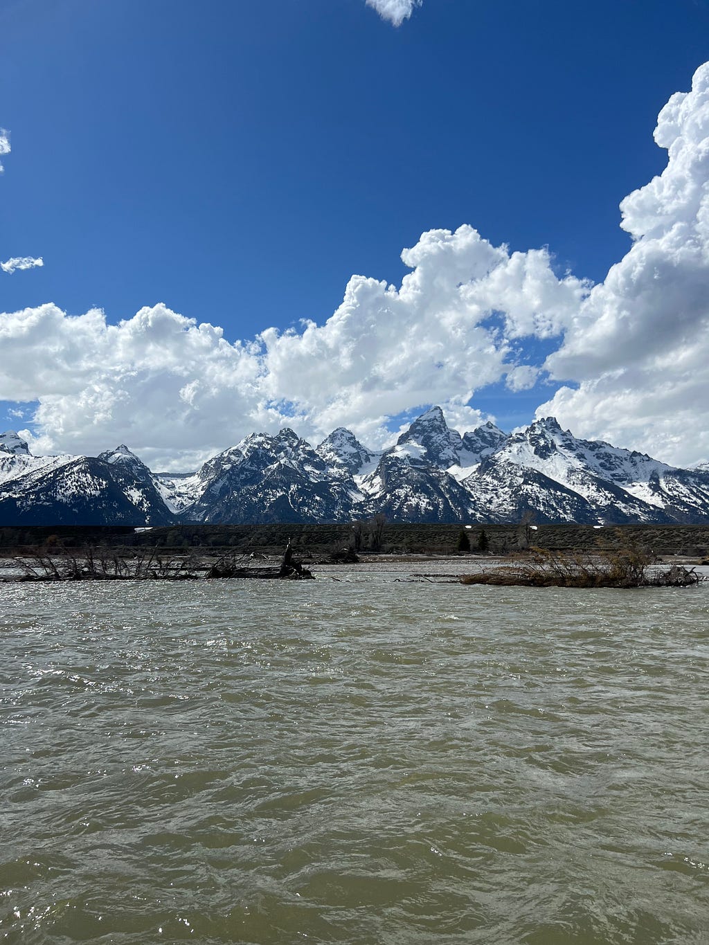 Grand Teton Mountains from the Snake River