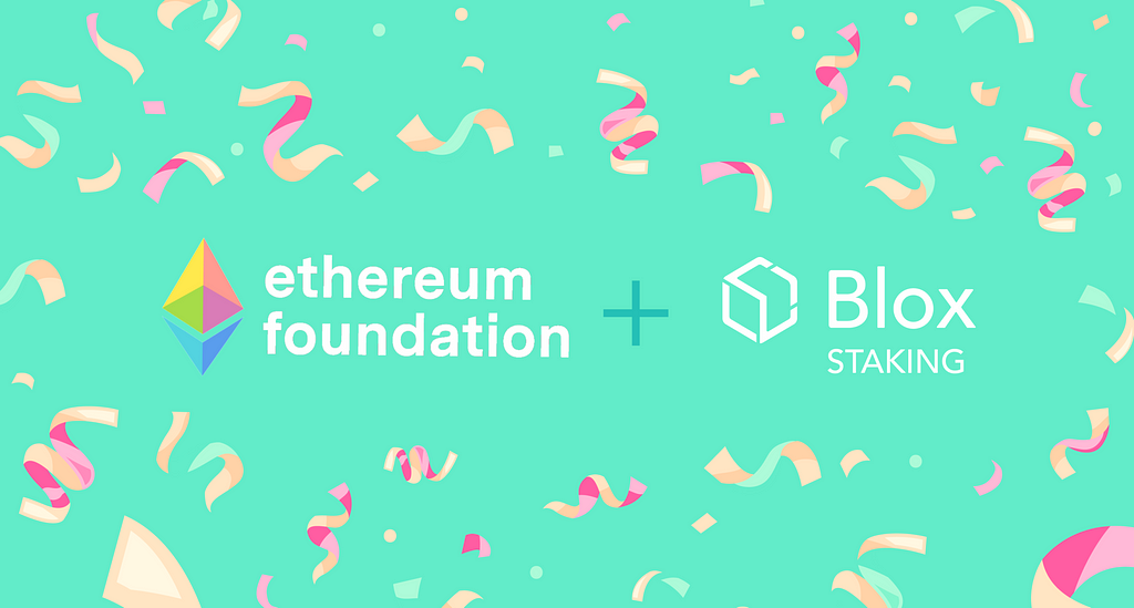Grant from the Ethereum Foundation to Develop Secret Shared Validator Nodes for Ethereum 2.0.