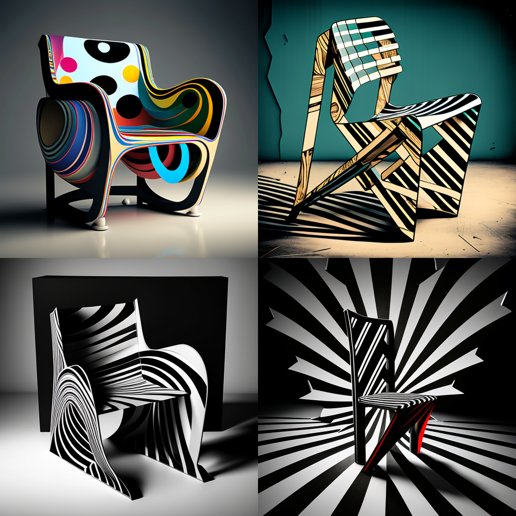 chairs, graphic
