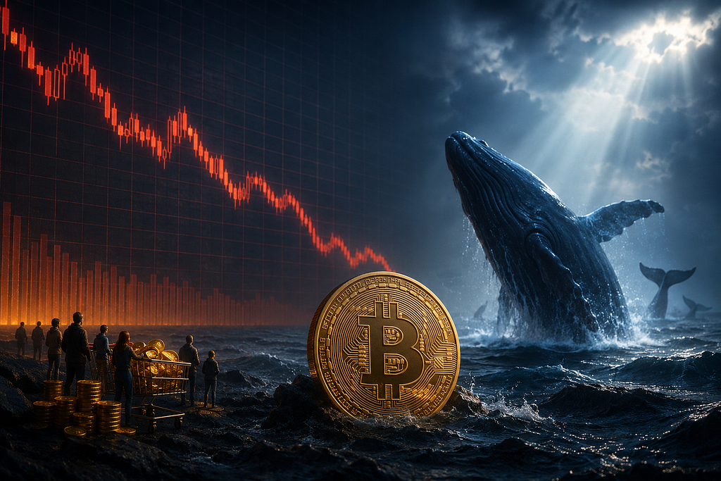 Bitcoin Is Falling. Retail Is Buying. Whales Are Still Pretending They Didn’t See Anything