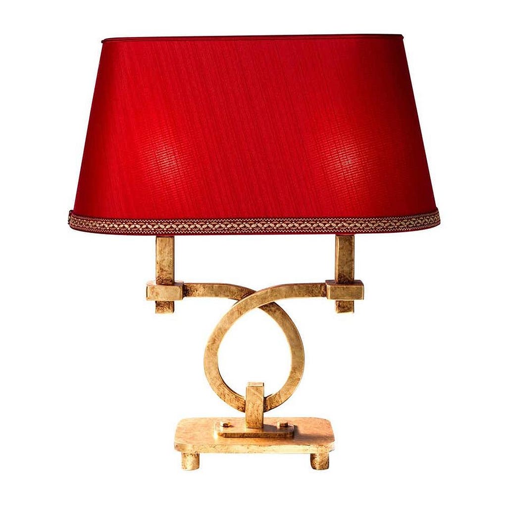 Designer table lamp