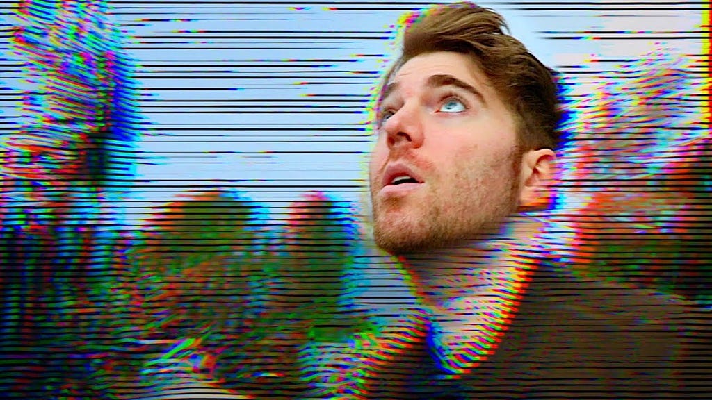 Thumbnail for one of his conspiracy theory videos.