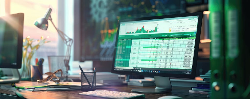 Data Analysis in Excel: She began with the basics, analyzing historical sales data, inventory levels, and supplier performance metrics to pinpoint bottlenecks in the supply chain.