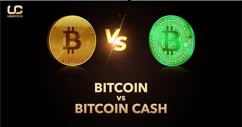 Bitcoin vs Bitcoin Cash