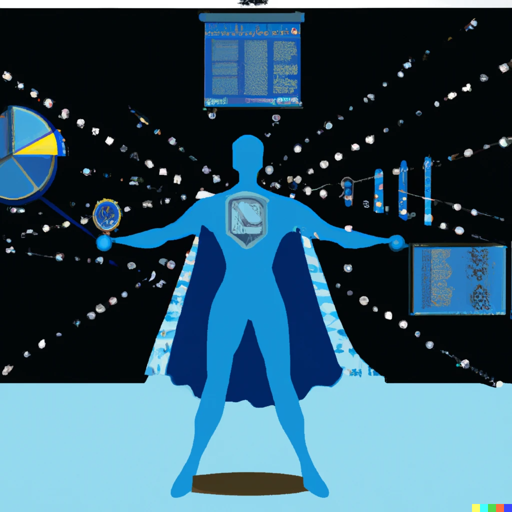 A marketer gaining super powers with AI