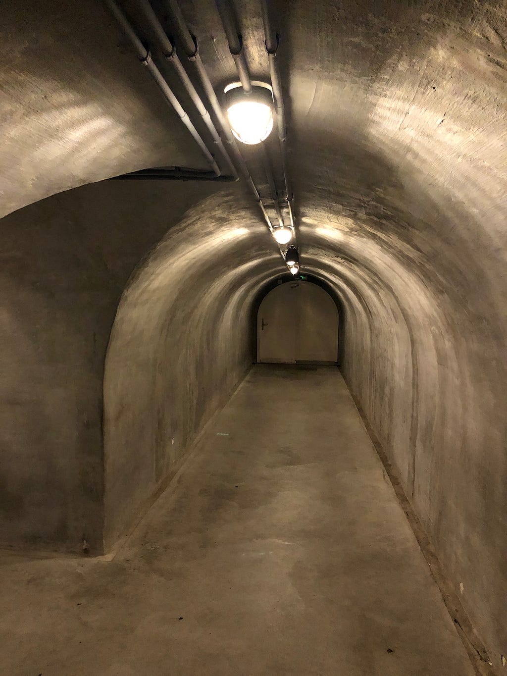 Air raid shelter. Photo Credit by the author