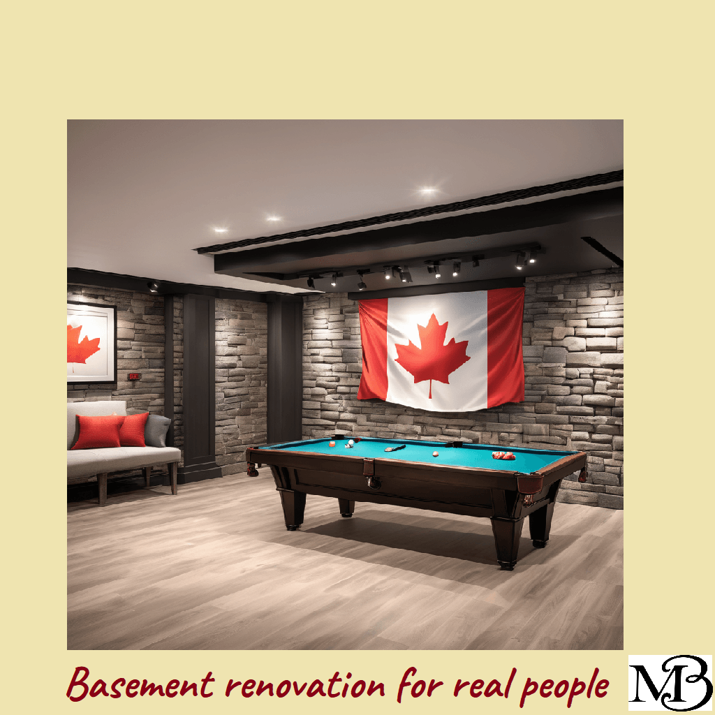 Basement Renovation for Real People in Toronto