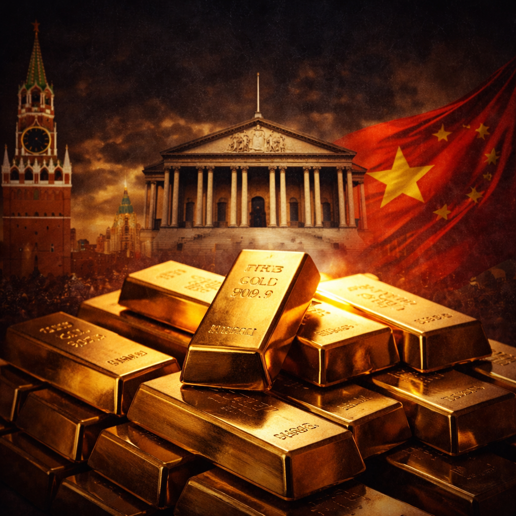 Someone is buying every ounce of gold the market is selling. Here’s who