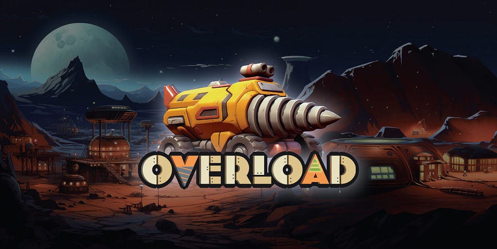 Overload is a rebooted version of the classic mining game (motherload) built on Cardano