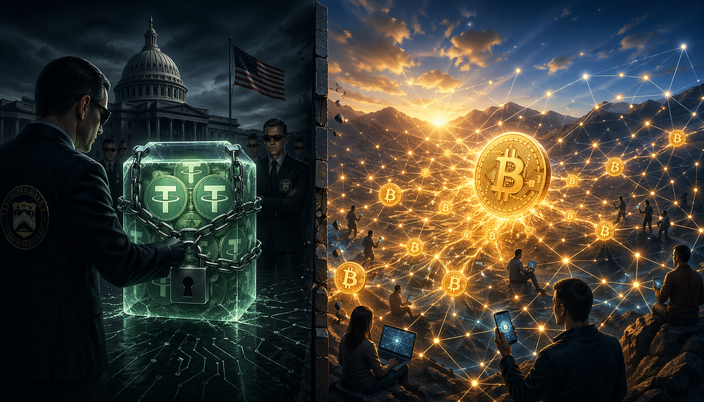 The US Froze $344 Million in Tether to Punish Iran. It Could Not Touch a Single Bitcoin