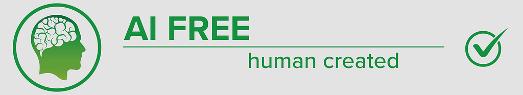 AI free content — created by humans