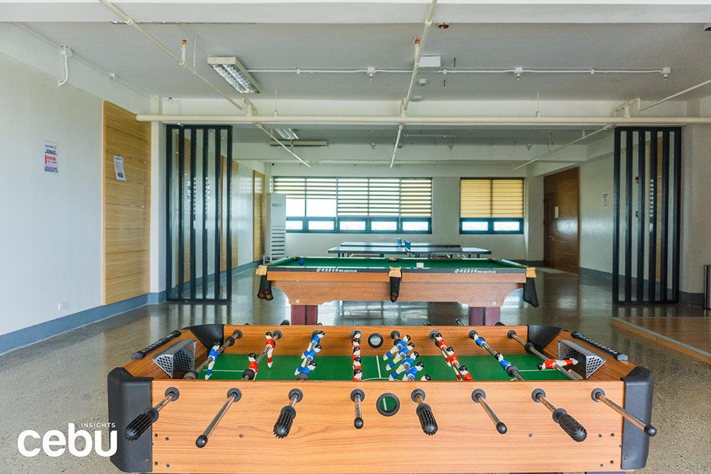 Game room at CIA