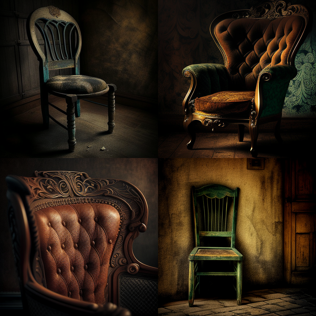 chairs, texture