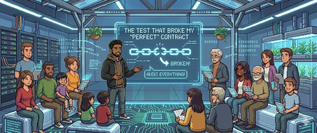 The Test That Broke My “Perfect” Contract