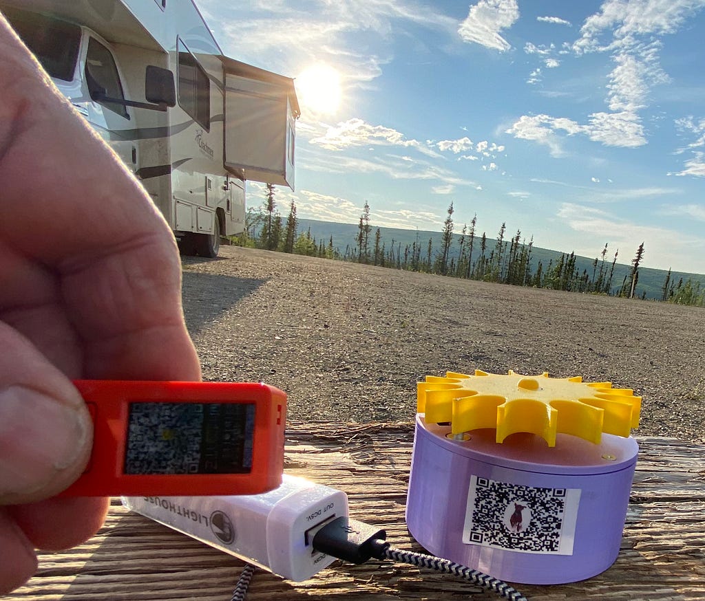 Internet of Things (IoT) in the remote Artic Circle without WiFI