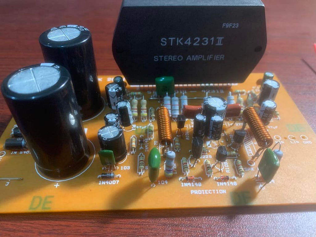STK4231 based power amplifier