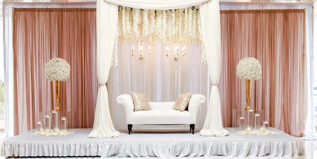 Fabric Drop decoration, Curtain Drop decoration, backdrop, wedding backdrop, Fabric/Curtain Drop