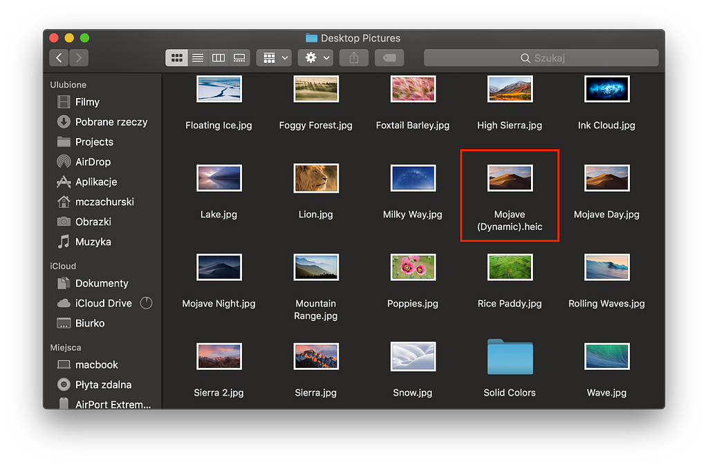 MacOS Mojave Dynamic Wallpaper LaptrinhX