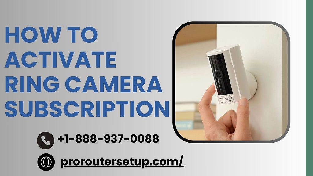 How To Activate Ring Camera Subscription