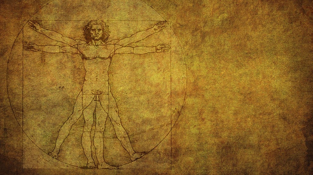 Leornardo DaVinci’s Vatruvian Man