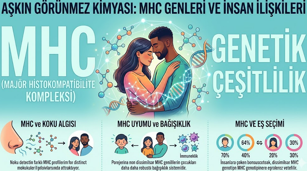 Aşkın Görünmez Kimyası: MHC Genleri ve İnsan İlişkileri