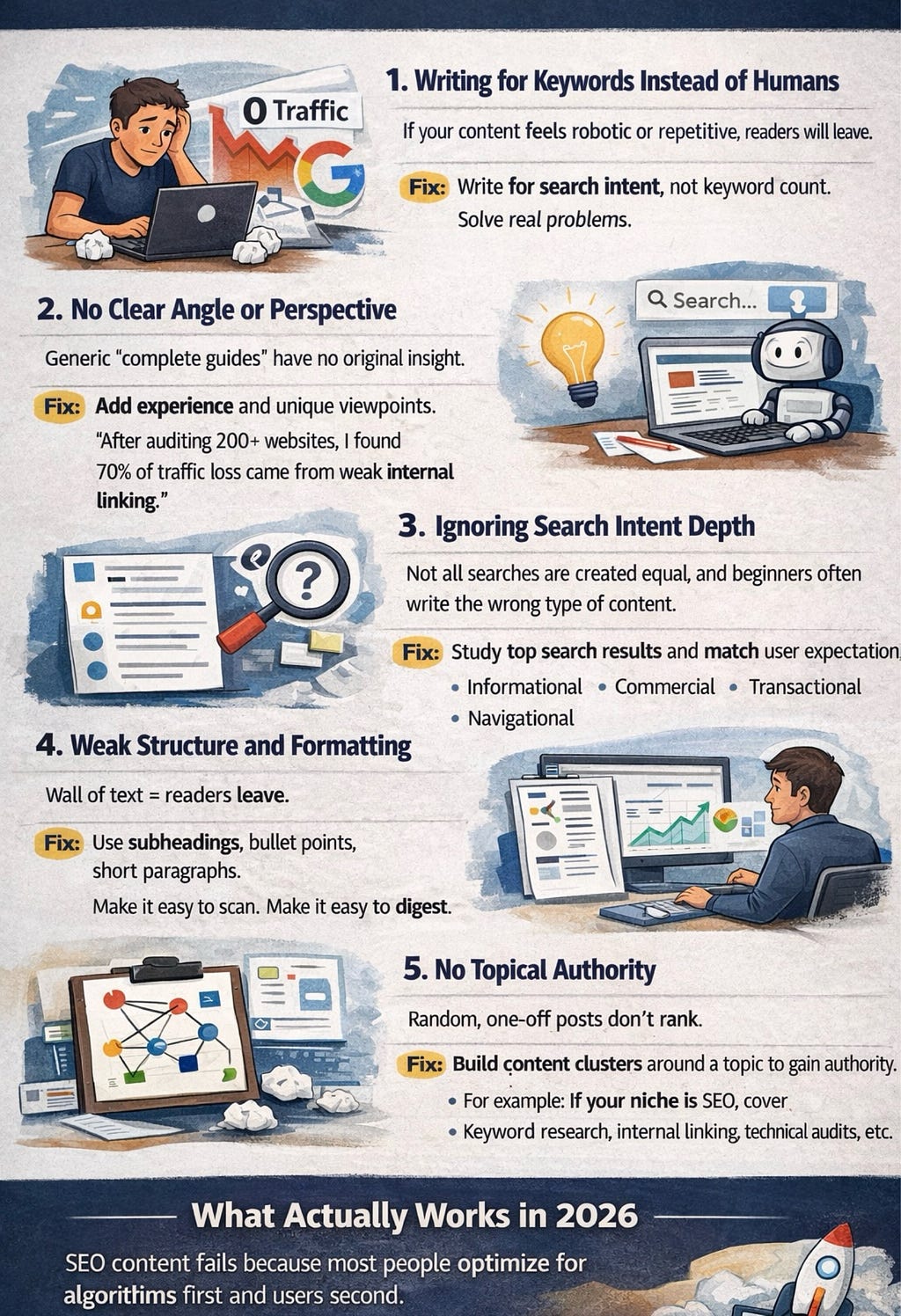 Why Most SEO Content Fails (And How to Fix It)