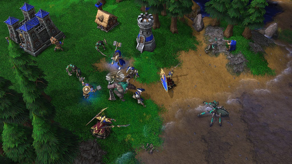 screenshot di Warcraft 3: Reforged