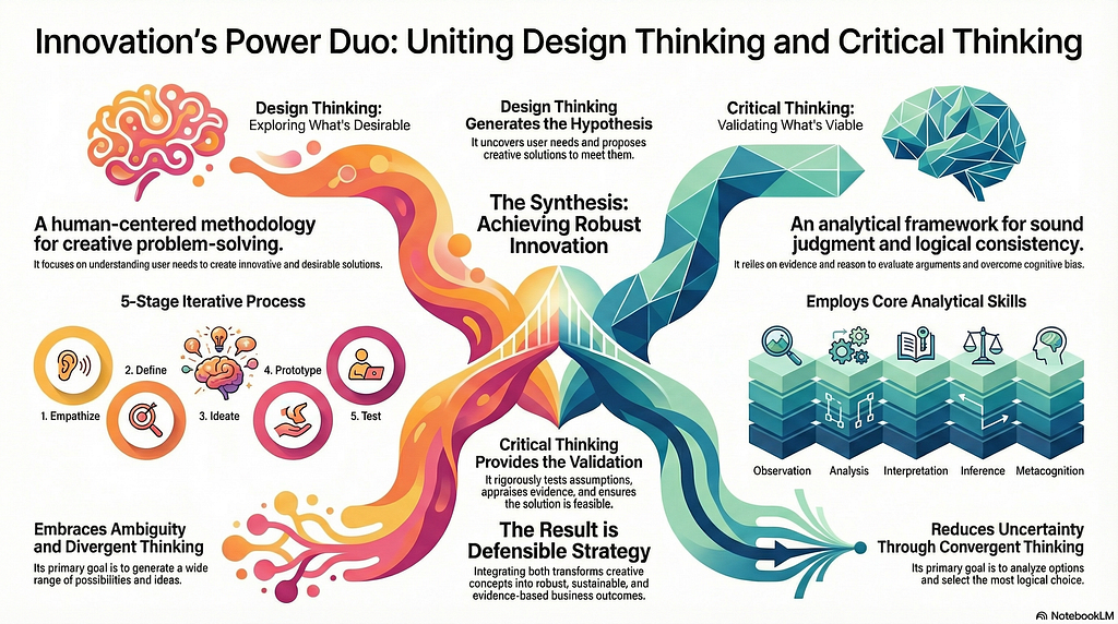 Design & Critical Thinking: The Innovation’s power duo