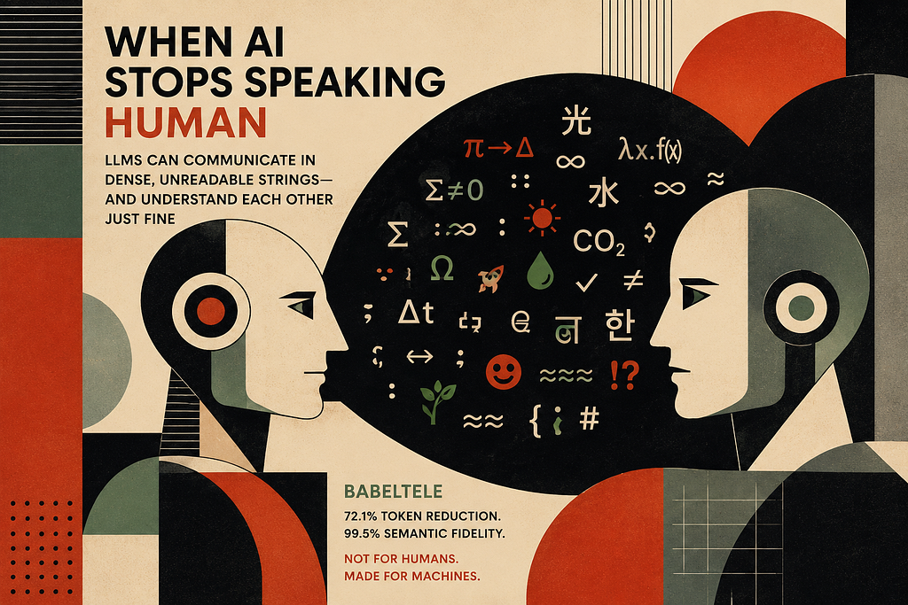 BabelTele: When AI Stops Speaking Human