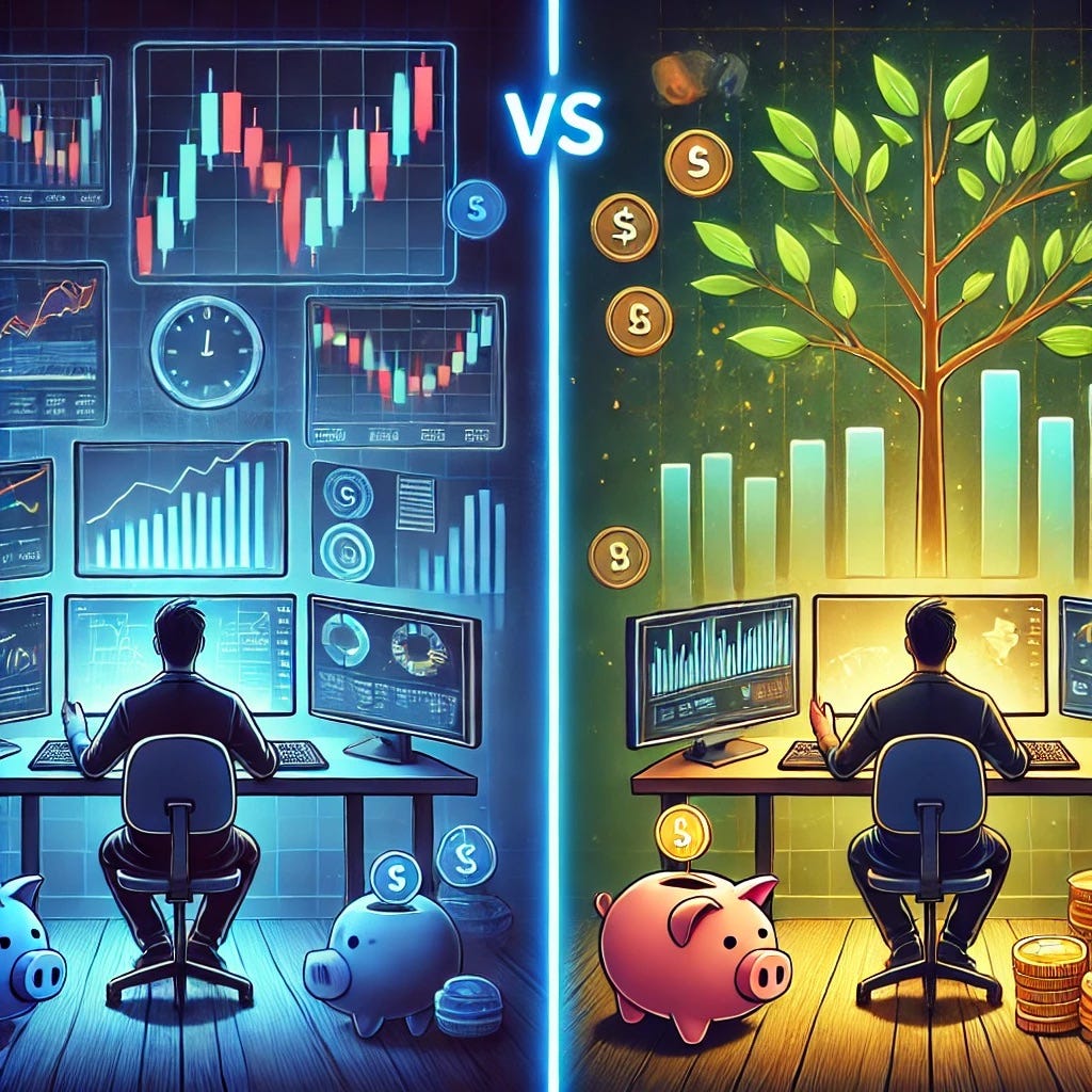 The Difference Between Crypto Trading and Crypto Investing