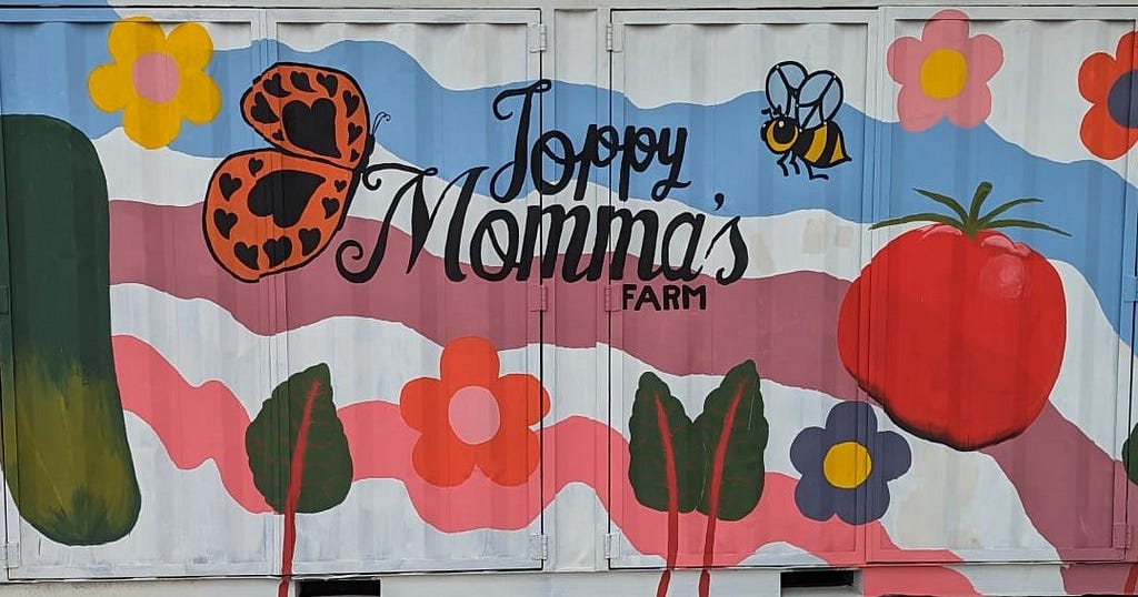 Artwork of Joppy Momma’s Farm logo.