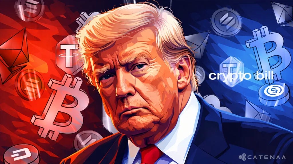 Trump presses Congress on crypto bill amid banking dispute