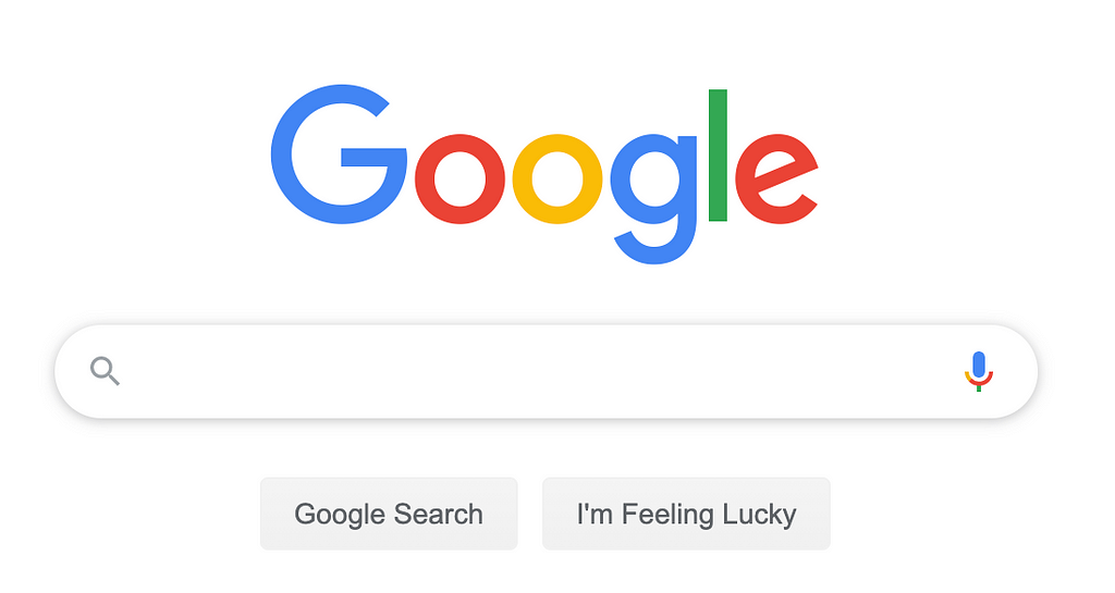 screenshot of google logo on google.com