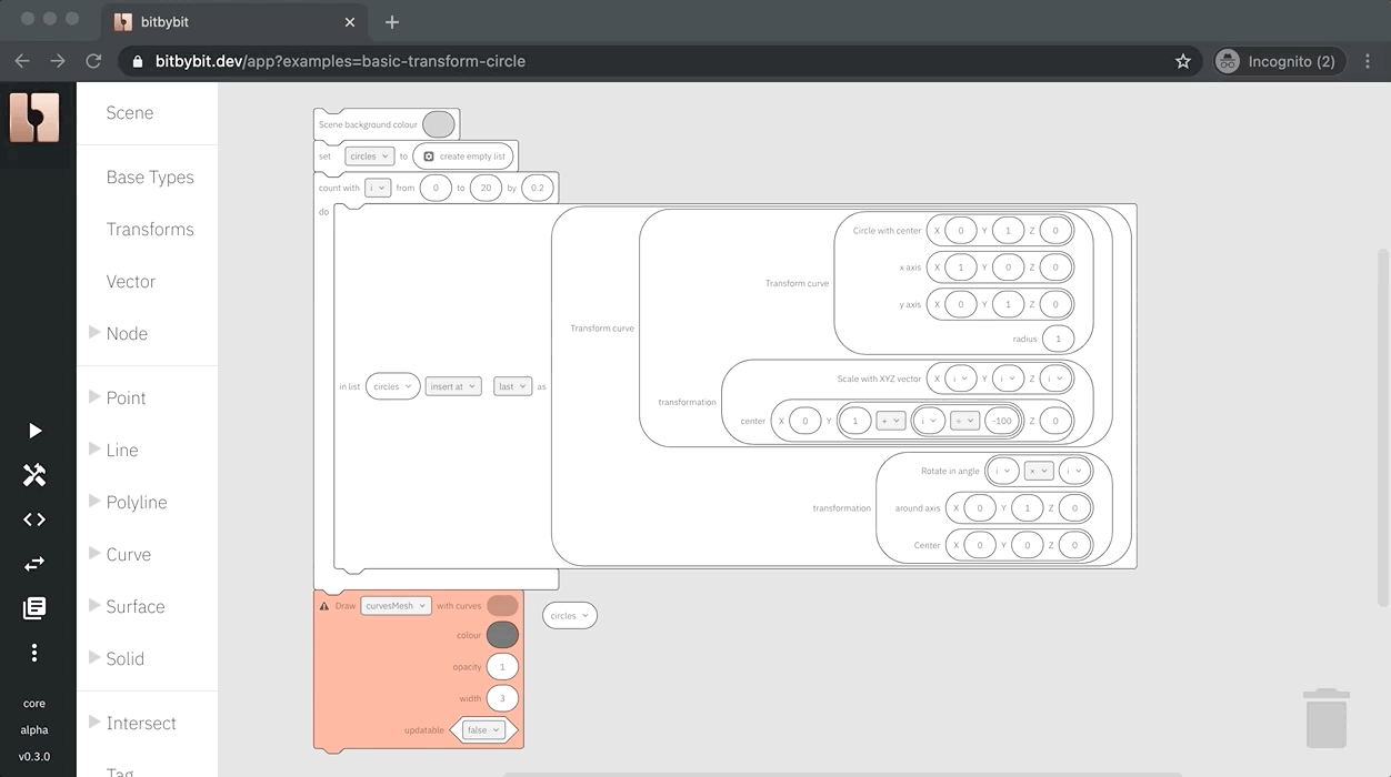 Gif showing a new Zelos renderer and Help links