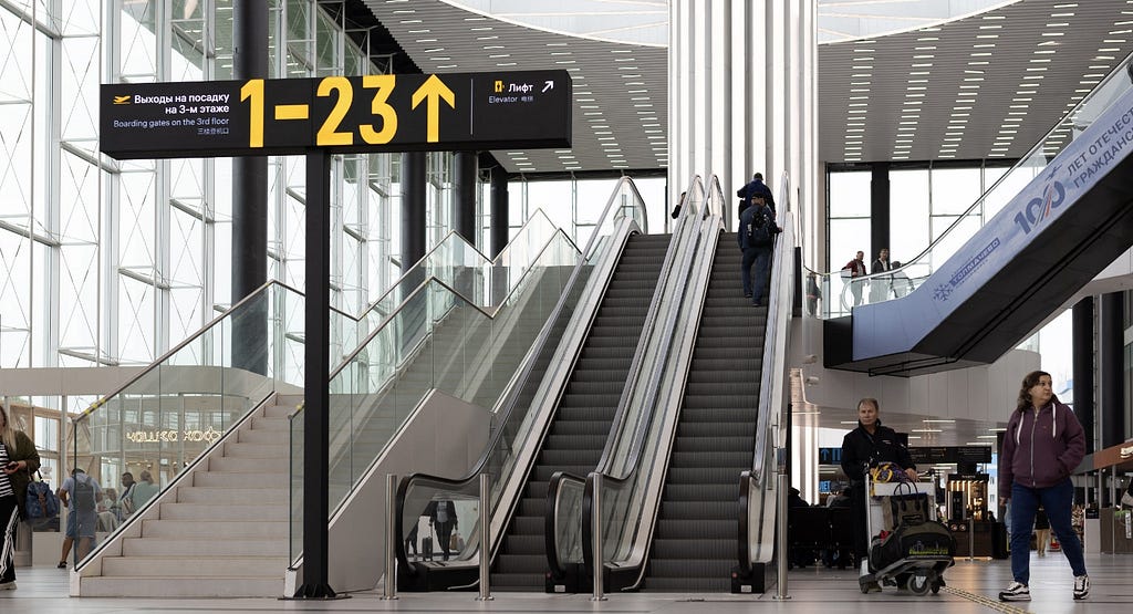 New Design of Novosibirsk International Airport (Tolmachevo) by Art.Lebedev Studio