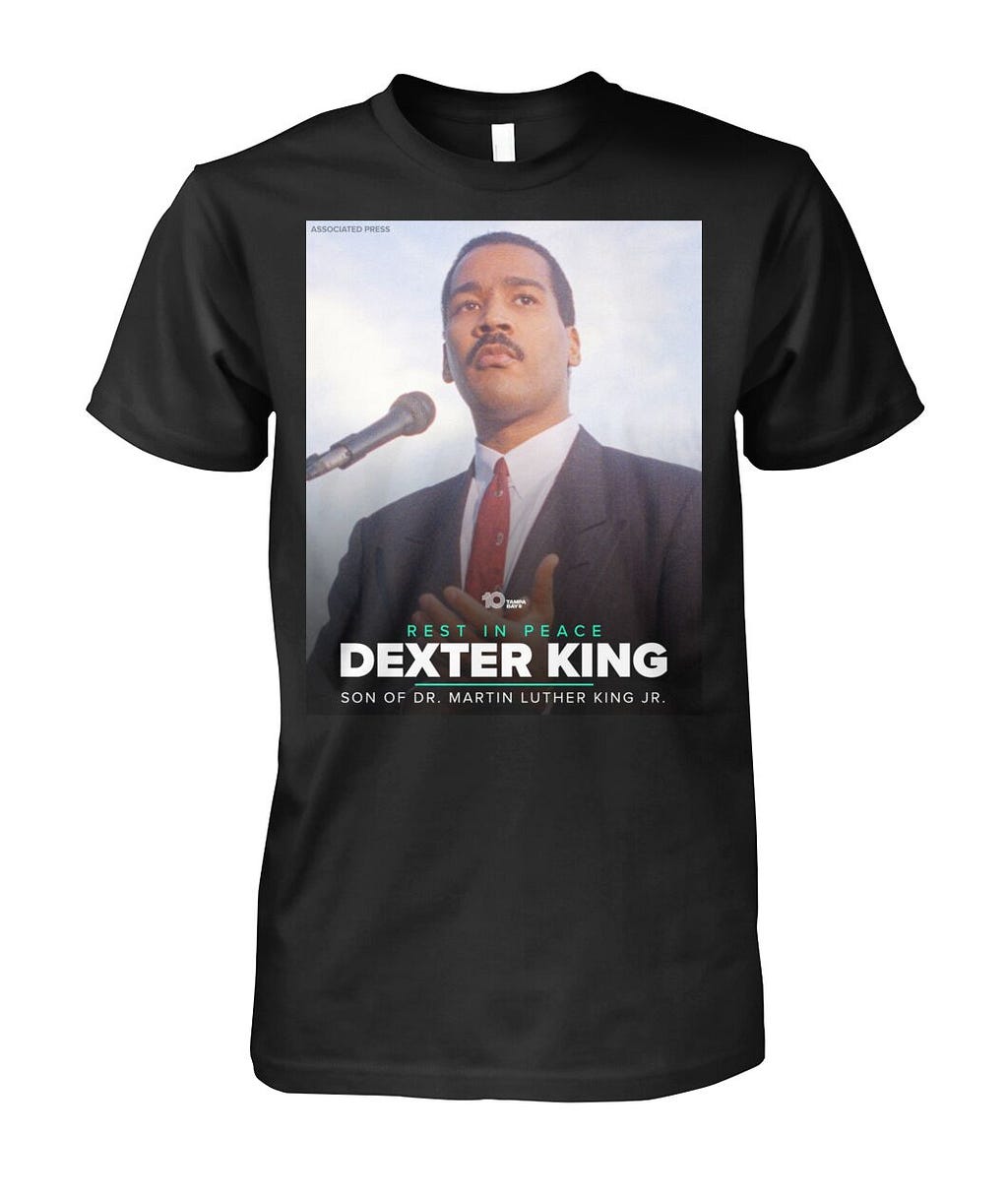 REST IN PEACE Dexter Scott King Shirt