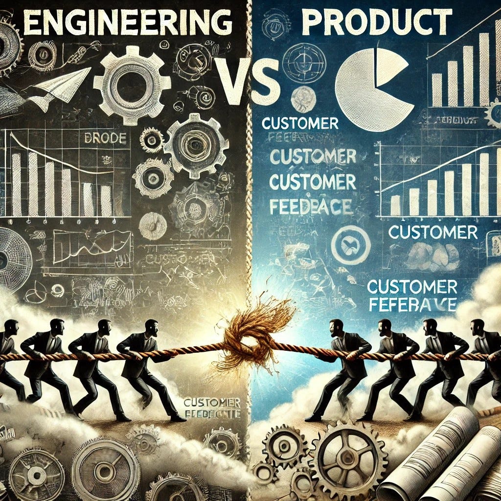 Engineering vs. Product: The Tug-of-War for Priorities