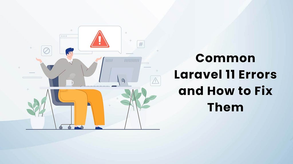 common laravel errors
