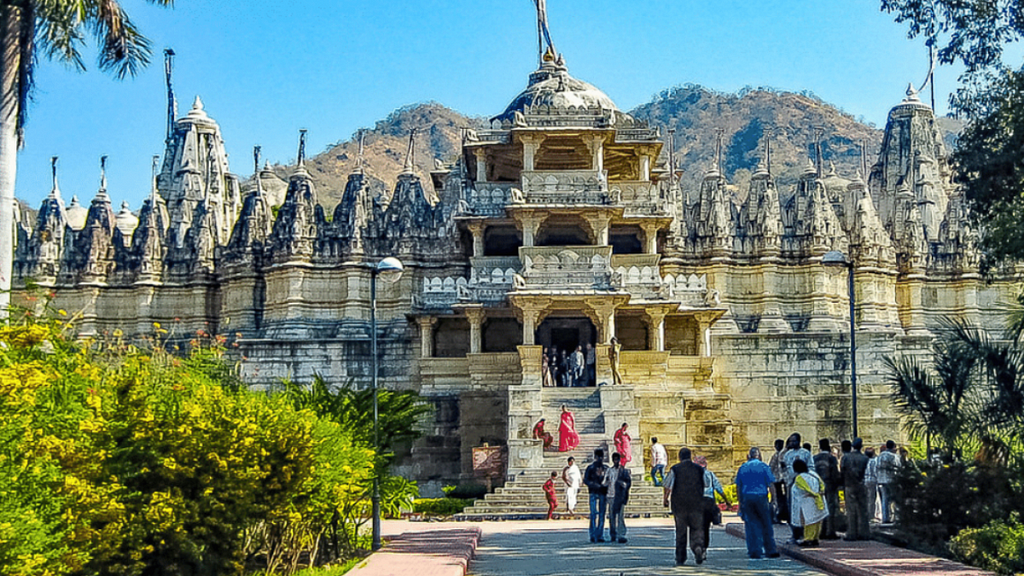 Dilwara Jain Temple in Mount abu Rajasthan trip to Mount Abu by Udaipur tempo traveller.