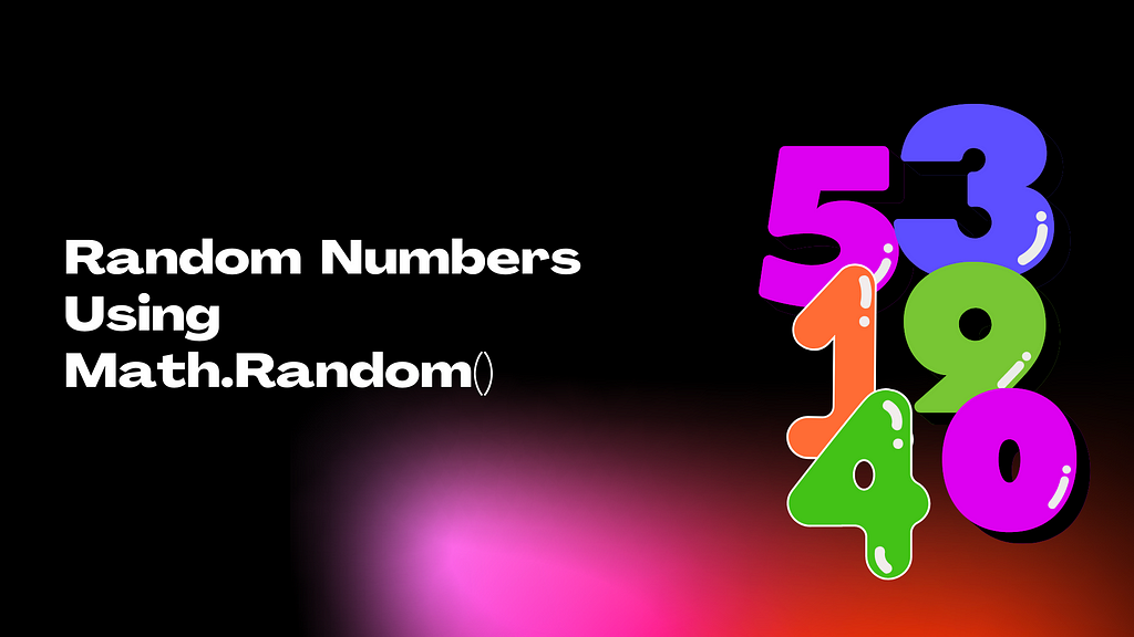 Random Numbers Using Math.Random()
