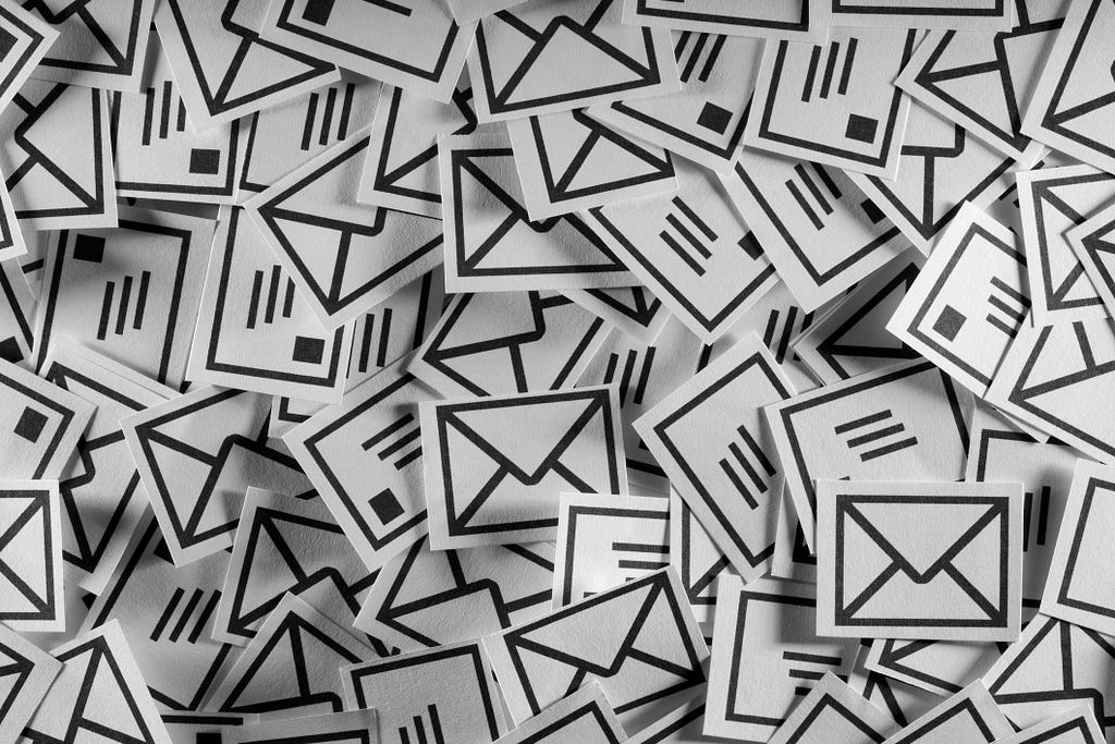 Spam email envelopes